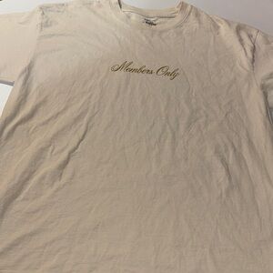 Drake Members Only Big as the What?‎ Tour T-Shirt size XL